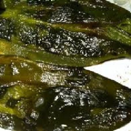 Roasted Jalapeno or Poblano  Peppers