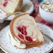 Cherry Almond Bundt Cake