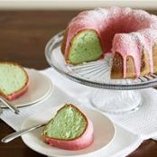 Pistachio-Cherry Bundt Cake