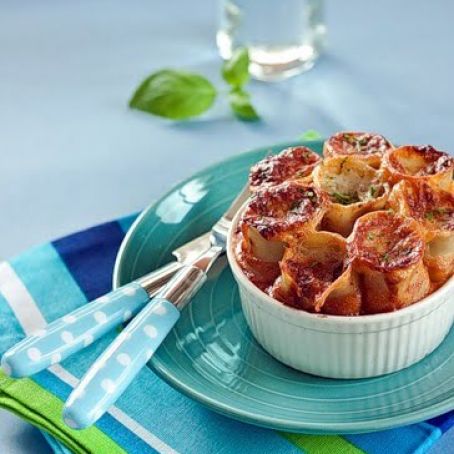 Pumpkin and Chicken Cannelloni