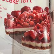 Strawberry Cheesecake Tart with Pecan-Graham Cracker Crust