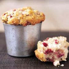 Cranberry Yogurt Muffins