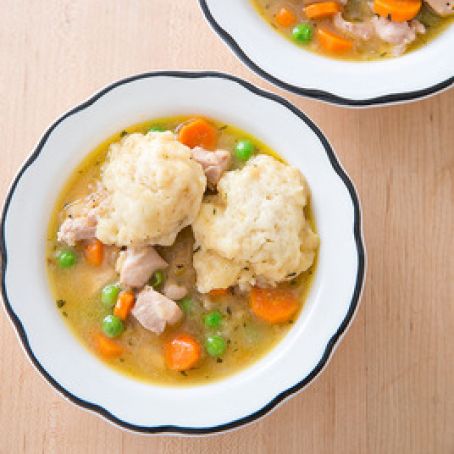 Chicken and Dumplings for 2