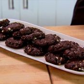 Double Chocolate Almond Cookies