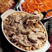 Slow Simmered Stroganoff
