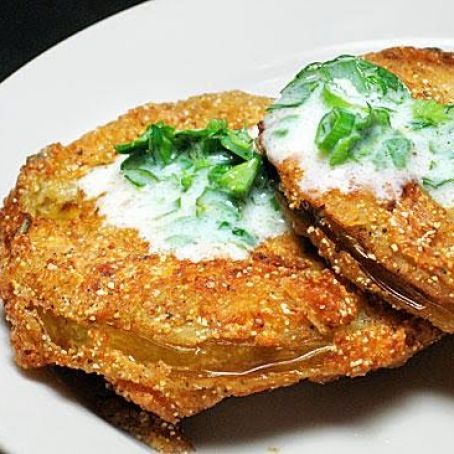 Oven Fried Green Tomatoes