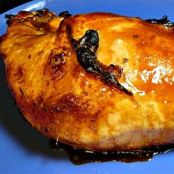 Bourbon and Molasses-Glazed Turkey Breast