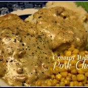 Slow Cooker Creamy Italian Pork Chops