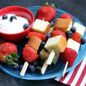 Strawberry Shortcake on a Stick