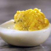 Deviled Eggs with Capers and Smoked Paprika