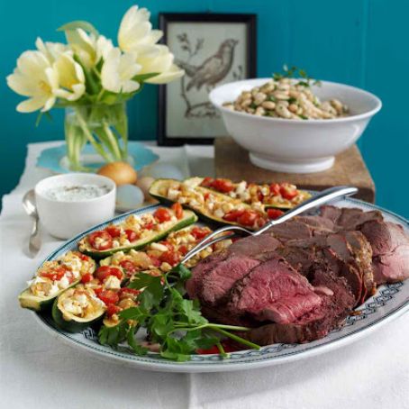 Stuffed Zucchini Boats