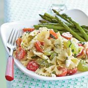 Bow Ties with Tomatoes, Feta, and Balsamic Dressing- Cooking Light