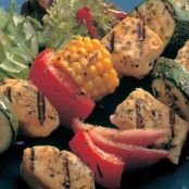 Grilled Chicken and Vegetable Kabobs Recipe