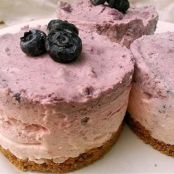Triple Berry Individual Cheesecakes
