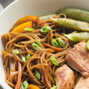 One Pan Teriyaki Chicken and Noodles