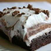 Brownie Refrigerator Cake