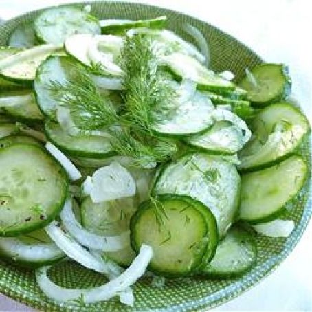 Hungarian Cucumber Salad