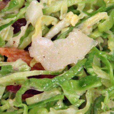 Brussels Sprouts Caesar Salad