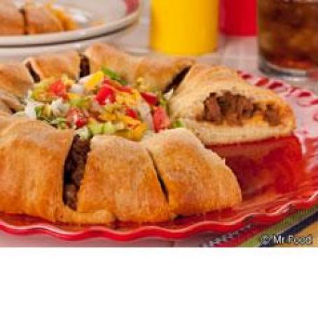 Easy Cheeseburger Ring