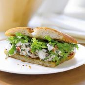 Mediterranean Halibut Sandwiches