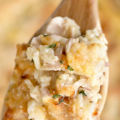 Old School Chicken and Rice Casserole