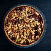 Caramelized-Honey Nut And Seed Tart