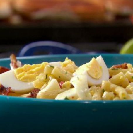 Bacon and Egg Macaroni Salad