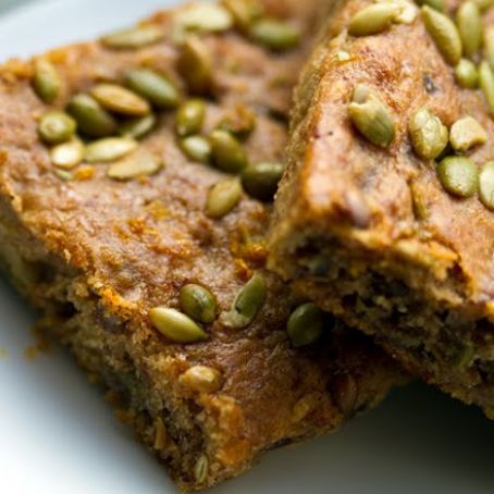 Pumpkin Spice Orange Banana Bars/Muffins vegan