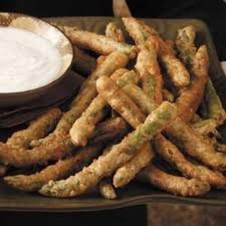 Almost-Famous Green Bean Fries