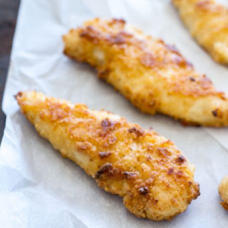 {Oven-Baked} Ranch Chicken Tenders