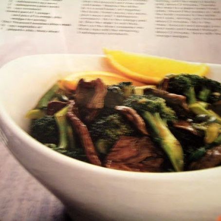 Orange Beef and Broccoli