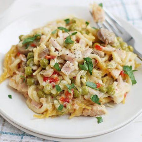 Slow-Cooker Turkey Tetrazzini