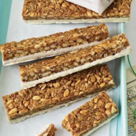Sticky Oat-and-Pine-Nut Bars