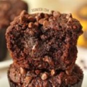 Chocolate Banana Muffins, Gluten & Dairy Free
