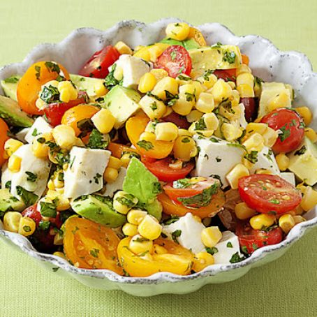 Corn, Tomato and Avocado Salad