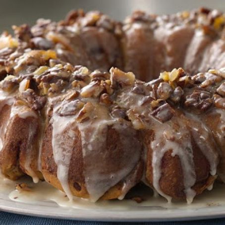 Cinnamon Roll Cranberry Orange Pull Apart