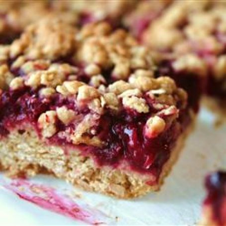 Raspberry Oatmeal Bars
