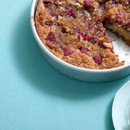 RASPBERRY SOUR CREAM BUCKLE