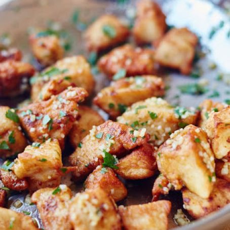 Jacques Pépin's Garlic Chicken Breasts with Garlic and Parsley