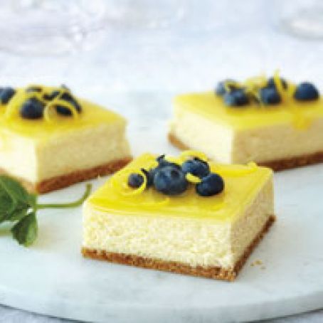 Double-Lemon Cheesecake Bars