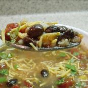 Black Bean & Rice Soup