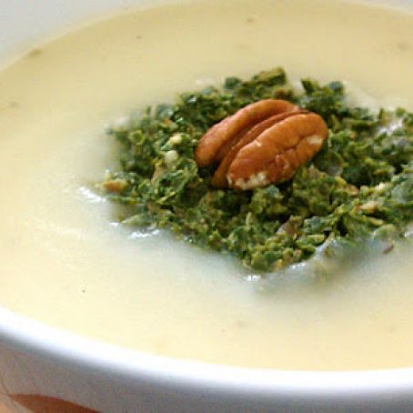 Vegan Rosemary Potato Turnip Soup