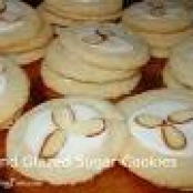 Almond Glazed Sugar Cookies