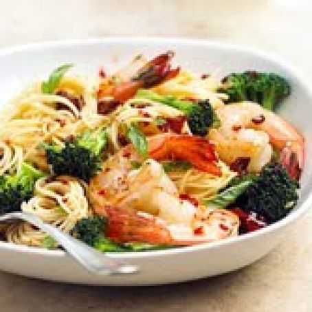 Spicy Shrimp Pasta