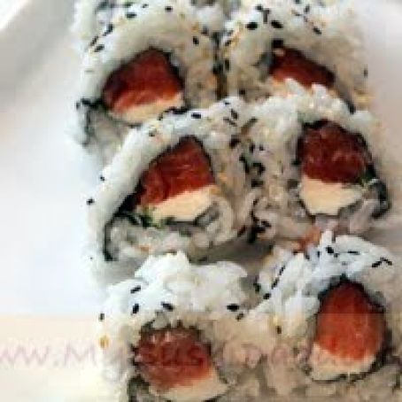 Salmon Bagel Roll