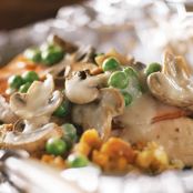 Foil-Pack Chicken & Mushrooms