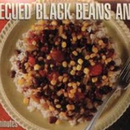 Barbecued Black Beans and Rice