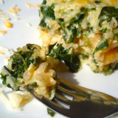 Spinach Rice Casserole