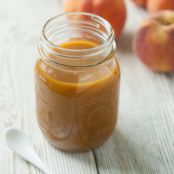 Fresh Peach Caramel Sauce