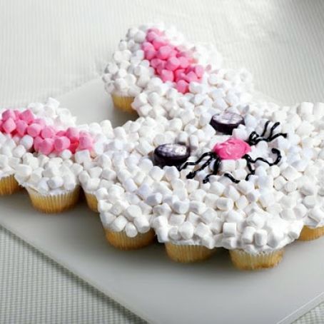 Bunny Cupcake Cake